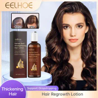 Hair Growth Shampoo Hair Loss Treatment Strong Hair Root Natural Thickening Anti Balding Nourishing Scalp Repair Regrowth Lotion