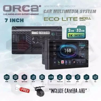 ORCA Eco Lite Incell Series 2/32 GB 7" Inch Android ADR-9988 Head Unit 1K Tape TV Mobil + Camera AHD