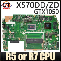 Notebook Mainboard For ASUS TUF YX570ZD YX570DD X570D X570DD X570ZD X570Z X570 Laptop Motherboard AMD R5 R7 CPU GTX1050