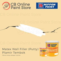 WALL FILLER NIPPON PAINT MATEX PUTTY DEMPUL PLAMIR 4KG