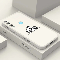 Fashion Panda Pattern Case For Huawei P Smart 2021 Y7P Y7A Y7P Y8P Y6P Y9 Prime Y9 Y7 Y6 Pro 2019 Shockproof Liquid Soft Cover