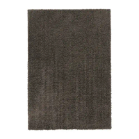 VINDEBÄK 長毛地毯, 灰棕色, 133x195 公分
