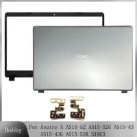 Original For Acer Aspire 5 A515-52 A515-52G A515-43 A515-43G A515-52K N19C3 LCD Back Cover Rear Lid Case LCD Bezel Hinges Metal