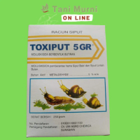 Storenain Mall Toxiput 5 Gr 250 Gram Racun Siput Moluskisida PromoVo430
