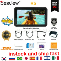 Bestview Desview R5 Touch Screen HDR 3D LUT DSLR Monitor 4K 5.5 inch Full HD 1920x1080 IPS Display Field Monitor for Camera