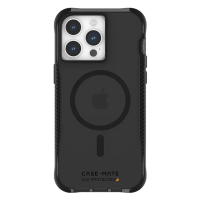 【CASE-MATE】美國 CASE·MATE iPhone 15 Pro Max Tough Grip Plus D3O 強悍防滑防摔保護殼MagSafe(霧黑)