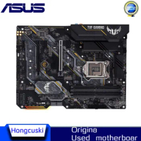 Used motherboard For Asus TUF GAMING B460-PLUS Original Desktop Intel B460 B460M Motherboard LGA 1200 i7/i5/i3 USB3.0 M.2 SATA3