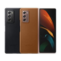 【SAMSUNG 三星】Galaxy Z Fold2 / Z Fold2 5G 原廠皮革背蓋(台灣公司貨)