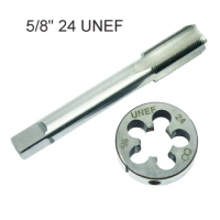 New Practical Thread Tap Thread Tap 223 22lr 5/8\"-24 UNEF Applicable To: 9mm For Aluminum For Copper For Iron