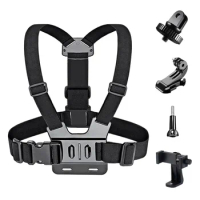 Accessories Kit for Gopro Hero 12 11 10 9 Black 8 7 6 5 4 Yi 4K SJ4000 EKEN H9 AKASO DBPOWER Strap Tripod Mount Go pro 9 Camera