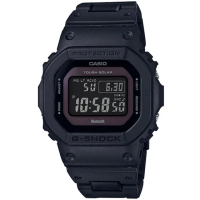 【CASIO 卡西歐】G-SHOCK 太陽能電波校時電子錶(GW-B5600BC-1B/速)