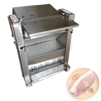 Automatic Pork Meat Skin Removing Machine Beef Loin Fascia Remover /Pig Skin/Cowhide/Lamb Peeling Machine For Restaurant Use