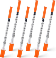 1ML with 31G 5/16" (8MM) Needle 30PACK Lab Supplies Individually Packaged (1CC 31G 5/16"-30PACK)