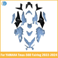 Motorcycle ABS Full Fairings kit fit For YAMAHA TMAX560 2019-2021 TMAX 560 T-MAX 2019-2021 Bodywork Fairing kits dark grey