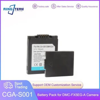 CGA-S001E CGA-S001A/1B CGR-S001 DMW-BCA7 CGA-S001 CGA-S001E/1B Battery for Panasonic DMC-FX5EG-A DMC-FX5E DMC-F1 DMC-FX1 DMC-FX5