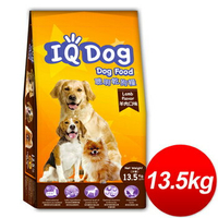 ★免運★ IQ DOG 聰明乾狗糧-羊肉口味13.5Kg