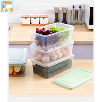 食品級抽屜式保鮮盒長方形北極象食品級餃子盒冷凍保鮮盒帶蓋整理塑膠收納盒塑膠商用盒冷凍盒可微波密封盒冰箱冰箱蔬菜雞蛋冷凍小