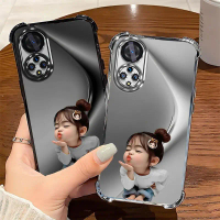 Suitable for[Honor X7 4G,Honor X7A]Mobile phone case TPU Girl Anti-drop Anti-slip Anti-fingerprint W