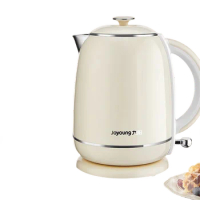 Joyoung Electric Kettle 1.5L Stainless Steel Double-layer Anti-scalding W550 with 304 Stainless Steel for Household Use 220V