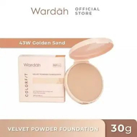 Wardah Colorfit Velvet Powder Foundation Refill 11 g 43W