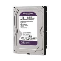 WD PURPLE 1TB HDD WD10PURZ CCTV (ประสิทธิภาพสูงใช้ได้ทั้ง PC และ CCTV 24 ชั่วโมงทุกวัน) (5400RPM, 64