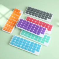 31 Grids Pill Box Organizer Pill Case Container Travel Pill Storage Box One Month Medicine Dispenser Tablet Drug Container