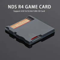 R4 Video Games Memory Card WOOD NDS 3DS Game Flashcard Adapter Support For Nintend NDS MD GB GBC FC PCE SD Card Adapter