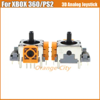 10PCS Original New 3D Analog Joystick For XBOX360 Xbox 360 PS2 ps2 Game Console Thumbstick Sensor With F logo
