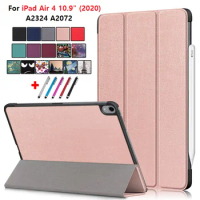 Tablet Cover for iPad Air 4 10.9 2020 Case Smart Fold Stand Protection Caqa for Funda iPad Air 4 Air4 2020 Case 4th Generation