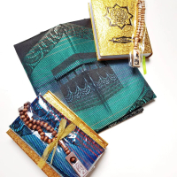 Sajadah Turki Dewasa + Al Quran A6 Souvenir Tahlil Aqiqah Haul 40 har