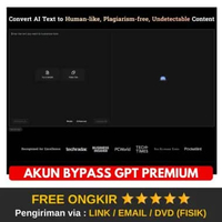 Akun Bypass GPT Premium Account BypassGPT AI Detector Undetectable Checker