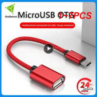 1~7PCS Type C To USB OTG Adapter Cable USB Type C Male to USB Female Cable Adapter OTG Cable Converter For
