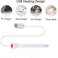 HEATING ROD STICK WARMER USB PEMANAS SNAIL CUP FOR TOYS heating-stick