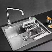 kitchen sink stainless inobe/ golden hand bak cuci piring 5040