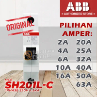MCB ABB SH201 SH201L-C 1P 2A 4A 6A 10A 16A 20A 25A 32A 40A 50A 63A - 10A