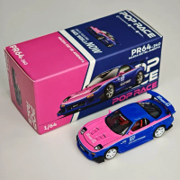 Xe mô hình Poprace tỉ lệ 1:64 mã 240 Mazda RX7 RE-AMEMIYA New Box