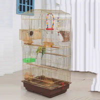 Animal Hamster Bird Cages Pigeon Vintage Toys Feeder Toys Carrier Canary Bird Cages Outdoor Jaula Para Conejos Birdcage Decor