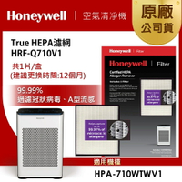 【美國Honeywell】 H13級 True HEPA濾網 HRF-Q710V1