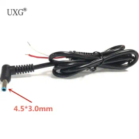 DC 4.5 x 3.0mm 4.5*3.0 mm Power Supply Plug Connector With Cord / Cable For Hp Envy Pavilion 14 15 Laptop Adapter Charger Cable
