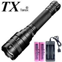 【TX 特林】XHP50 LED伸縮變焦強亮手電筒(T-DB2020-P50)