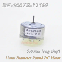 RF500TB Micro DC Motor 12560 3-12V RF-500TB-12560 9MM long shaft