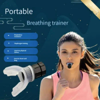 Sports Breathing Trainer Exercise Lung Face Mouthpiece Respirator Fitness Equipment for Household Healthy Care Accessories