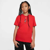 Nike Sportswear Big Kids' T-Shirt Red (HM5859-657) L