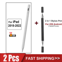 2Pcs Pencil For Apple Pencil iPad Pen 2018-2022 for iPad 2022 2021 2020 2019 2018 Pro Air Mini for Apple Pencil 1 2Gen Pen