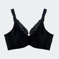 The Brahouse Bra Full Cup B01-1722D - Cup D 38D/085 Black