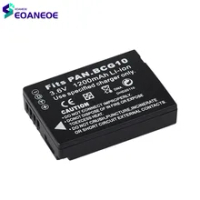 2022 New 3.6V 1200mAh Digital Camera Lithium Battery Pack Li-ion Batteries Cell Pack For Panasonic DMW-BCG10E DMC-ZR1 ZR3