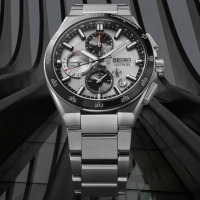 【SEIKO 精工】ASTRON系列 鈦金屬 GPS 太陽能計時腕錶 母親節 禮物 推薦(SSH153J1/5X83-0AA0S)