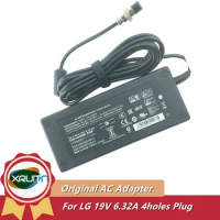 Original DA-120D19 AC DC Adapter Charger 19V 6.32A 120W Adaptor For LG 32HL710S-W 31.5" 4K IPS Surgical Monitor Power Supply