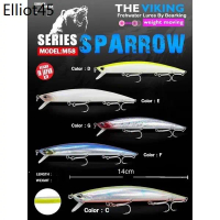 RLL ☸เหยื่อ BEARKING slim minnow 140mm✣