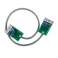 Duplex repeater Interface cable For Motorola radio CDM750 M1225 CM300 GM300 Dual relay interface talkthrough repeater cable1pcs